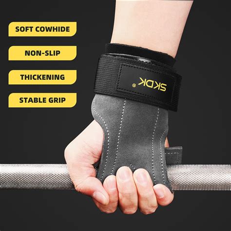 Luvas De Gin Stica De Couro Punhos Horizontal Bar Gloves Peso Eleva O