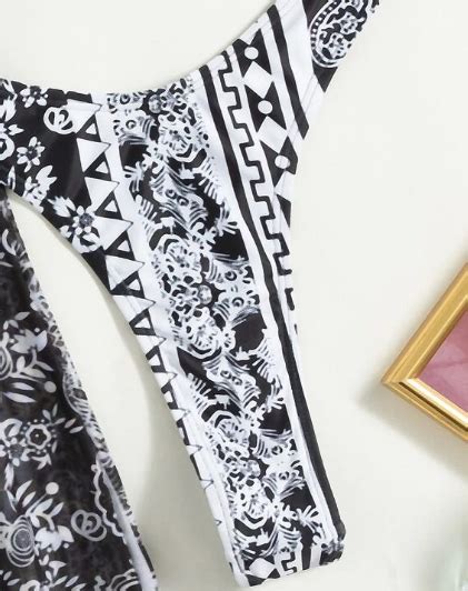 Pi Ces Bikini Imprim Pantalon De Plage Lidjenti Sn