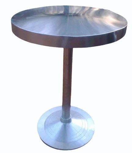 Polished Stainless Steel Round Table at Rs 2000 in Bengaluru | ID ...