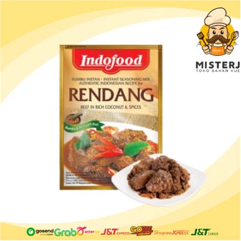 Jual Indofood Racik Bumbu Rendang Gram Shopee Indonesia