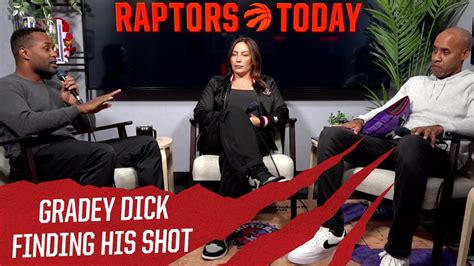 Gradey Dick Developing With The Raptors Today Youtube