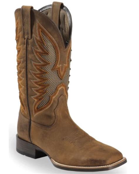 Ariat Mens Venttek Ultra Quickdraw Cowboy Boots Square Toe Country