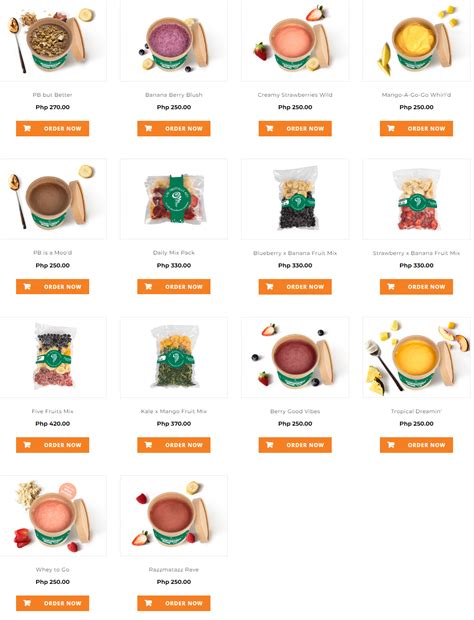 Jamba Juice Philippines Menu Prices Updated 2025