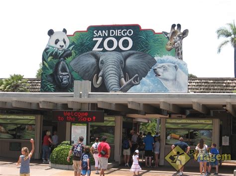 Entrada Do San Diego Zoo Para Viagem