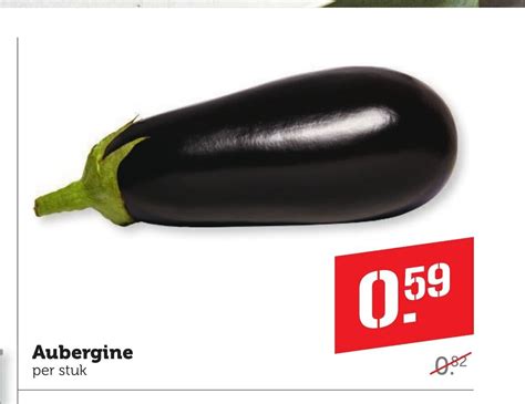 Aubergine Aanbieding Bij Coop