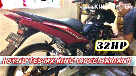 Dyno Tes Mx King Bore Up Cc Full Harian Herex Tembus Hp