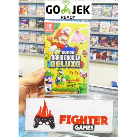 Jual [jogja] New Super Mario Bros U Deluxe Kaset Nintendo Switch Nitendo Kab Sleman Fighter