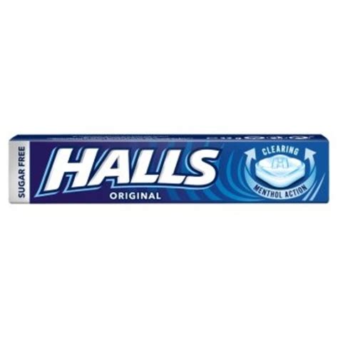 Halls Original Sugar Free Extra Strong Best Of British