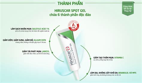 Gel Trị Mụn Hiruscar Anti Acne Spot Gel Sản Phẩm Trị Mụn Gây Thất Vọng