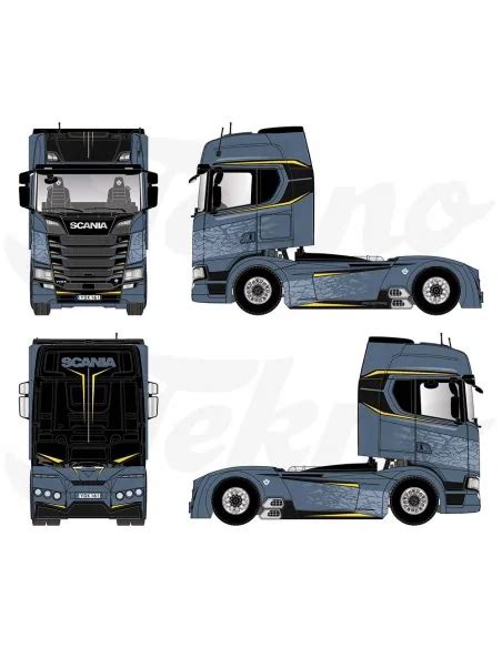 TEKNO 80732 Scania Next Gen 770S V8 Highline Scania Frostfire T