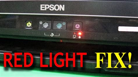 How To Fix Epson Red Light Blinking Problem All Epson Model Fix In