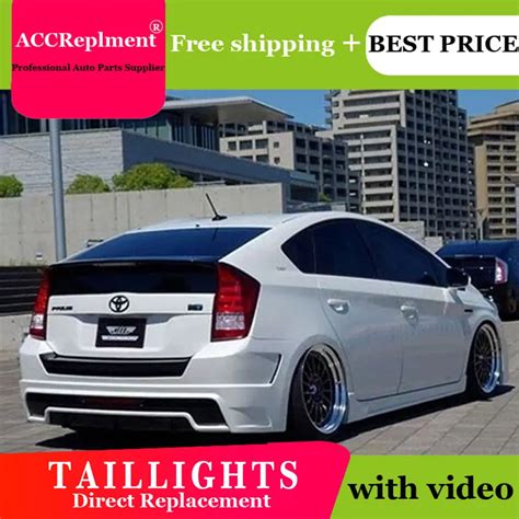 2PCS Car Styling For Toyota Prius Taillights 2009 2016 For Prius LED