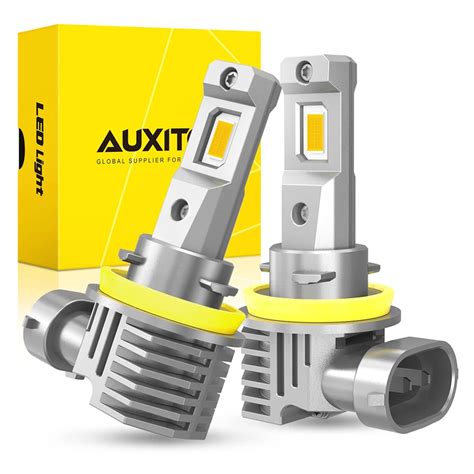 AUXITO 2 шт. 16000LM H8 H11 светодиодный чип CSP противотуманные фары ...
