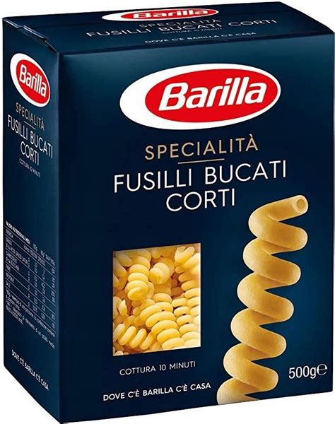 Barilla W Oski Makaron Fusilli Bucati Corti Ceny I Opinie Ceneo Pl