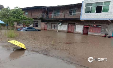 四川巴中遭遇强降水过程 局地大暴雨来袭引发山体滑坡 天气图集 中国天气网