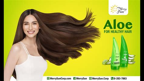 Merry Sun Aloe Shampoo And Aloe Conditioner Jennylyn Mercado Youtube