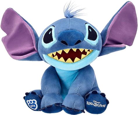 Disney Lilo And Stitch Stitch Alien Form Zip Mouth 8 Inch Plush