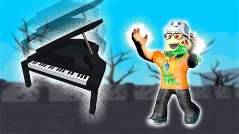 Roblox O Velhote Conseguiu O Super Poder Do Piano Joga Velhote