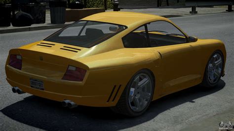 Pfister Comet Yellow For GTA 4