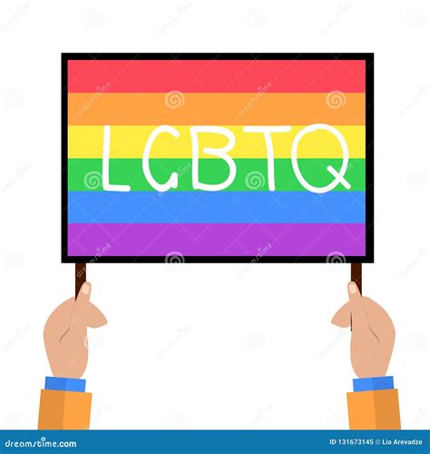 Lgbt Rainbow Flag Celebrating Gay People Rights Same Sex Love Pride