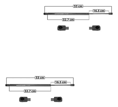 Par Amortiguadores Ta Puerta Dodge Nitro Mnj Env O Gratis