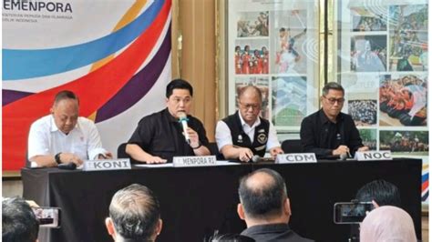 kontingen indonesia bidik  emas  sea games  menpora minta
