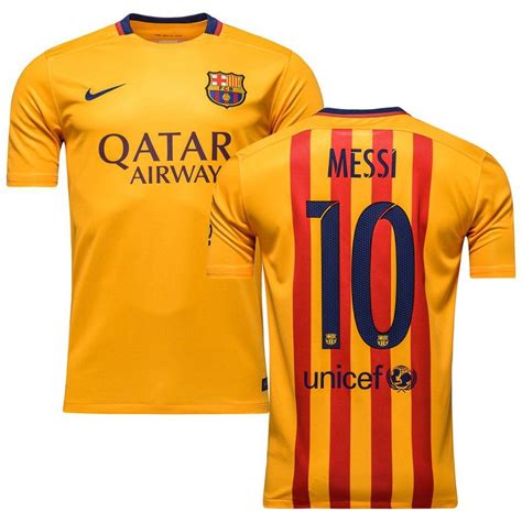 Barcelona Away Shirt 2015/16 MESSI 10 Kids