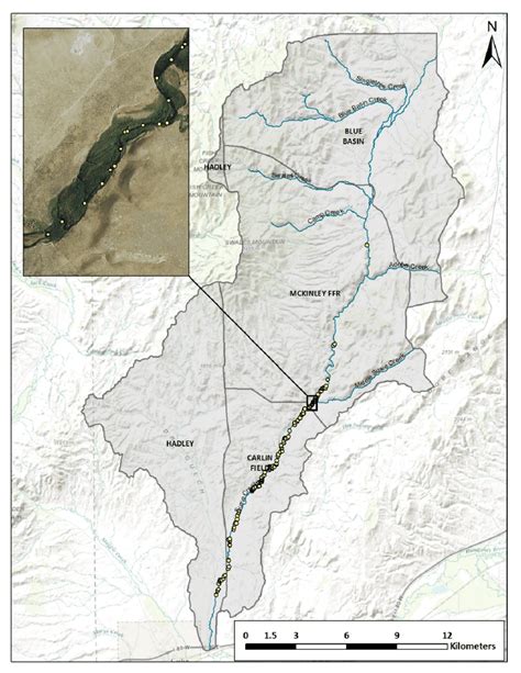 Beaver dam locations in 2013 | Download Scientific Diagram