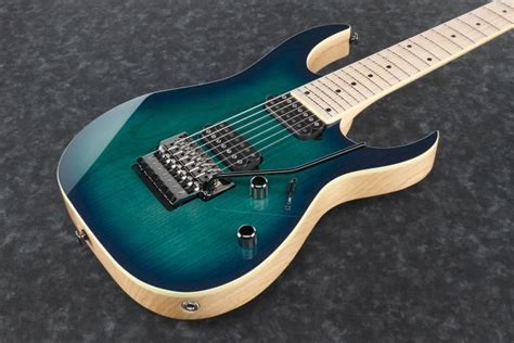 Ibanez Rg Prestige Rg Ahm Ngb String Nebula Green Burst Electric