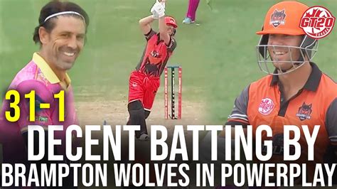 2nd Innings Powerplay Brampton Wolves Vs Bangla Tigers Match 14