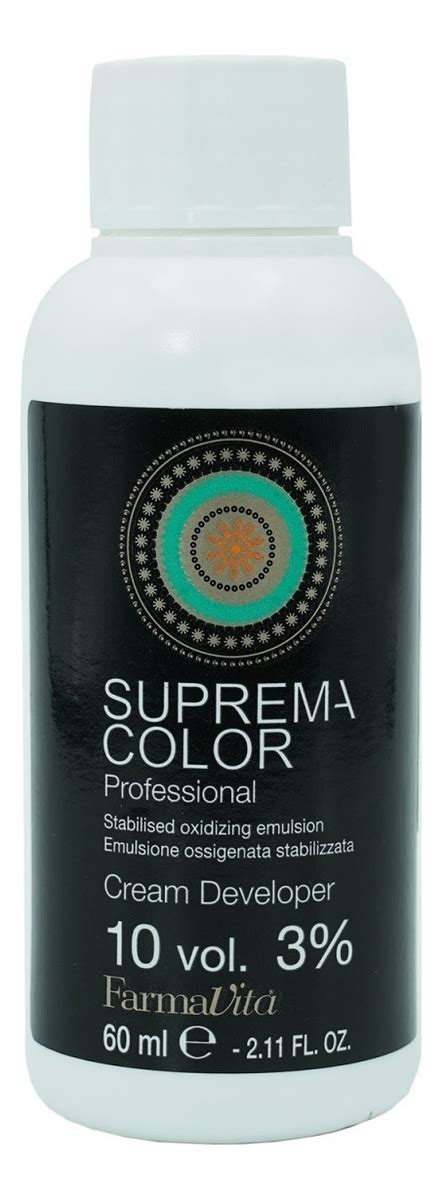 FarmaVita окисляющая эмульсия suprema color cream developer 3 купить