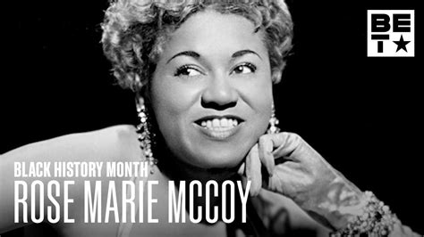 Rose Marie Mccoy Is A Songwriter Who Made Hits Black History Black