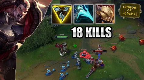 Darius No Perdona 18 Kils 😎 League Of Legends ⚔️ Darius Top Lol Youtube