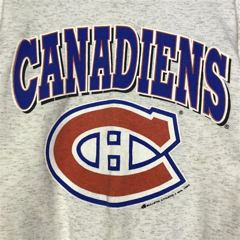 Vintage 1993 Champion Montreal Canadiens Sweatshirt B… - Gem