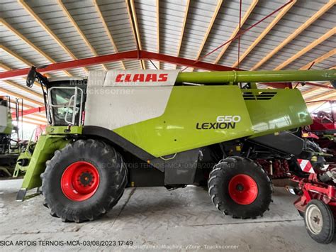 Moissonneuse Batteuse Claas Lexion 650 à Vendre 2017 Agriaffaires