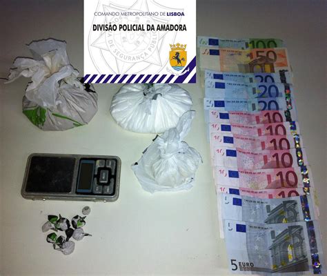 Detido Na Amadora Com Mais De 10 000 Euros Em Droga