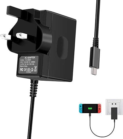 Switch Charger For Nintendo Switch And Lite AC Adapter Power Supply