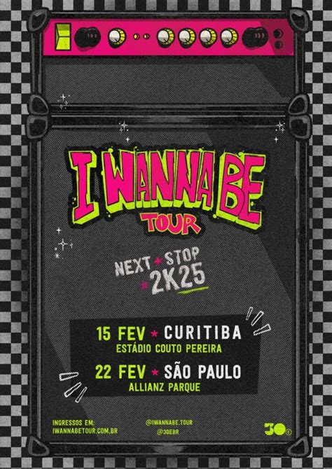 I Wanna Be Tour Ingressos J Est O Venda Confira Data E Local