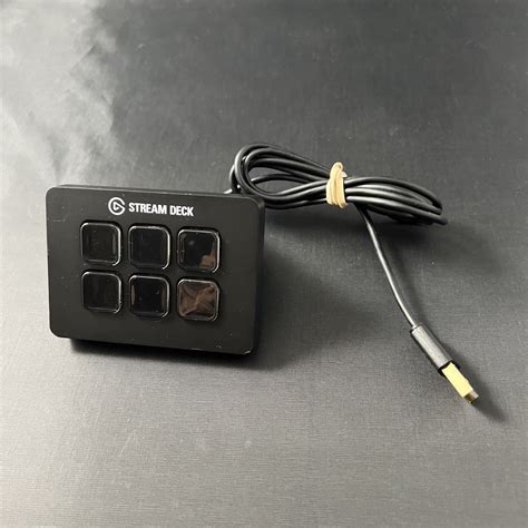 Used Elgato Gai Stream Deck Mini Keys Black Ubb Threads