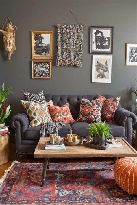 15 Charcoal Couch Living Room Ideas – The Crafty Hacks