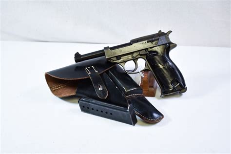 Sold Ultra Rare Nazi Police Eaglef” Byf 44 P38 Pistol Dual Tone