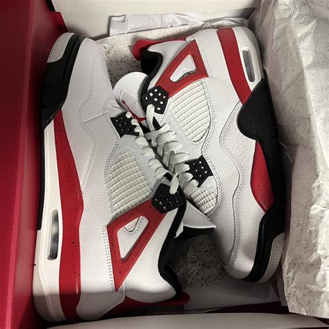 Ds Jordan 4 red cement I have receipt $280 - Depop