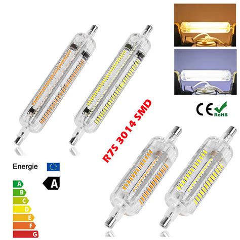 New Silicone r7s LED Lamp 10W 15W SMD3014 78mm 118mm LED R7S Light Bulb ...