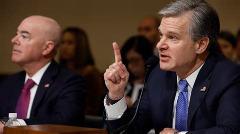 Wray China Is Greatest Long Term Threat Stole More Americans Data