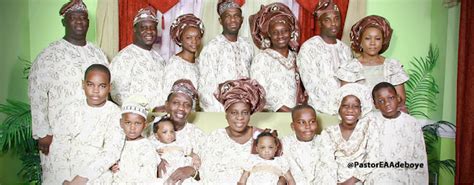 PICTURES: Meet the adeboye family