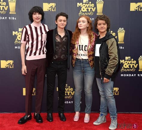 Elenco De Stranger Things En Los MTV Movie TV Awards 2018