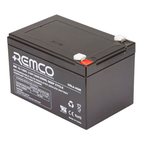 Remco V Ah Agm Deep Cycle T Terminal Battery Australia