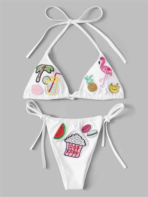 Pin On MBF Halter Top Bikini S