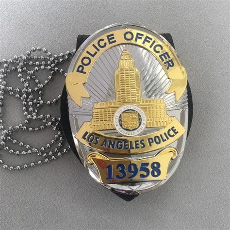 Lapd Detective Badge