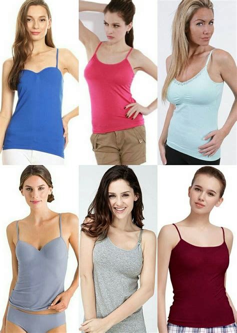 Best Camisoles With Built In Padded Bra Camisole With Shelf Bra